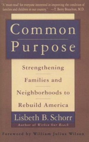 Kniha Common Purpose: Strengthening Families and Neighborhoods to Rebuild America Lisbeth B. Schorr
