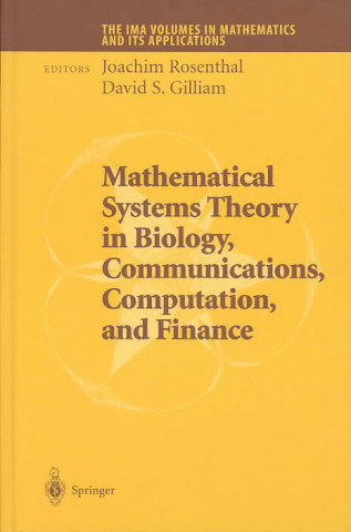 Carte Mathematical Systems Theory in Biology, Communications, Computation and Finance 