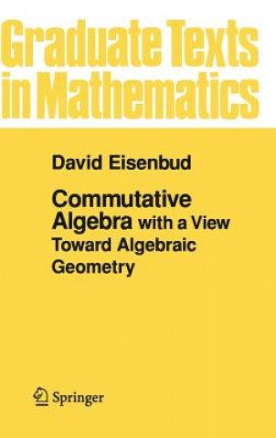 Könyv Commutative Algebra David Eisenbud