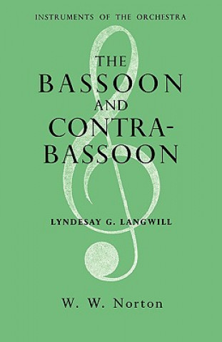 Kniha The Bassoon and Contrabassoon Lyndesay G. Langwill