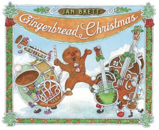 Book Gingerbread Christmas Jan Brett