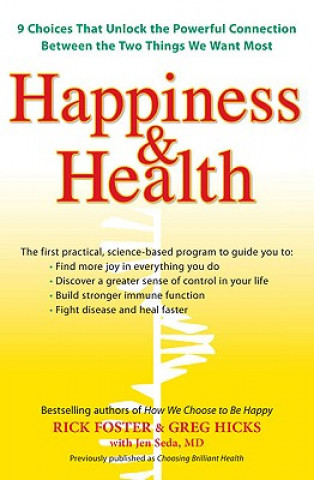 Knjiga Happiness & Health Rick Foster