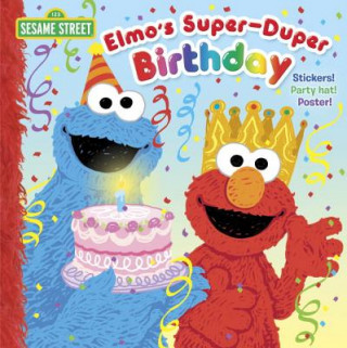 Книга Elmo's Super-Duper Birthday Naomi Kleinberg