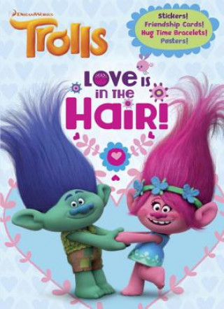 Könyv Trolls Full-Color C&a Plus Stickers and Cards (DreamWorks Trolls) Golden Books