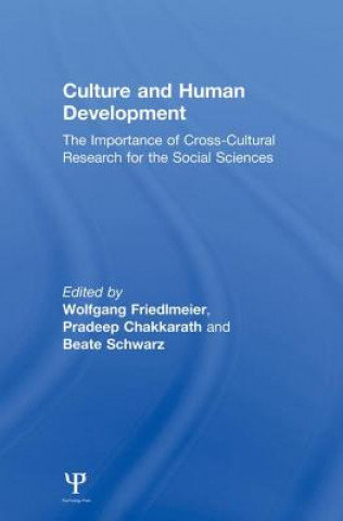 Kniha Culture and Human Development Wolfgang Friedlmeier