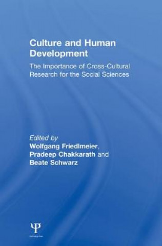 Livre Culture and Human Development Wolfgang Friedlmeier