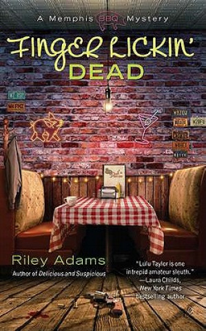 Kniha Finger Lickin' Dead Riley Adams
