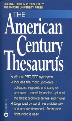 Kniha American Century Thesaurus Laurence Urdang