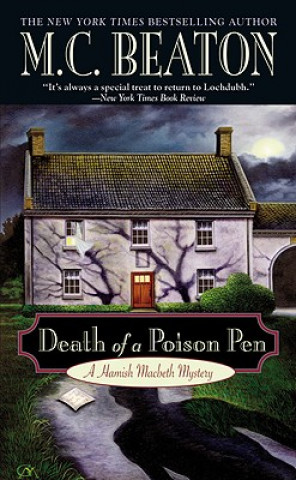 Könyv Death of a Poison Pen M C Beaton