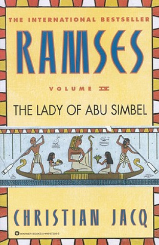 Kniha The Lady of Abu Simbel Christian Jacq