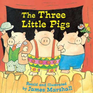 Knjiga The Three Little Pigs James Marshall
