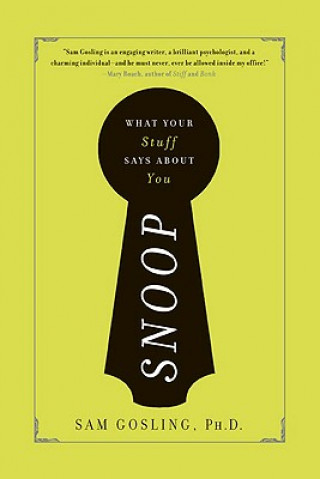 Книга Snoop: What Your Stuff Says about You Sam Gosling