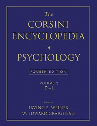 Carte The Corsini Encyclopedia of Psychology, Volume 2 Irving B. Weiner