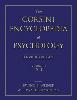 Kniha The Corsini Encyclopedia of Psychology, Volume 2 Irving B. Weiner