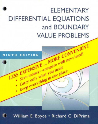 Könyv Elementary Differential Equations and Boundary Value Problems, Binder Version William E. Boyce