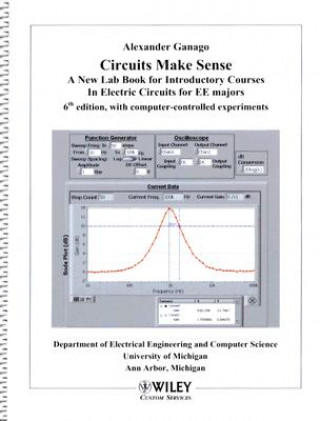 Kniha Circuits Make Sense: A New Lab Book for Introductory Courses in Electric Circuits Alexander O. Ganago