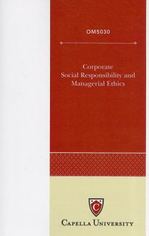 Knjiga Corporate Social Responsibility and Managerial Ethics Linda K. Trevino