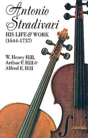Kniha Antonio Stradivari: His Life and Work William H. Hill