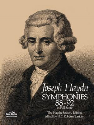 Kniha Symphonies 88-92 in Full Score: The Haydn Society Edition Joseph Haydn