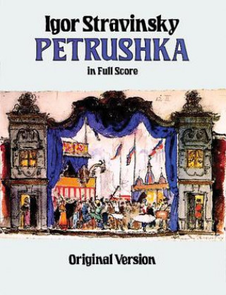 Book Petrushka in Full Score Igor Stravinsky