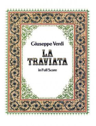 Kniha La Traviata in Full Score Giuseppe Verdi