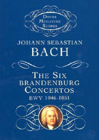 Carte Six Brandenburg Concertos BWV 1046-1051 Johann Sebastian Bach