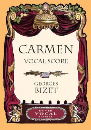 Książka Carmen Vocal Score Georges Bizet