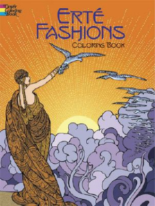 Kniha Erte Fashions Coloring Book Marty Nobel