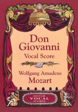 Carte Don Giovanni Vocal Score Wolfgang Amadeus Mozart