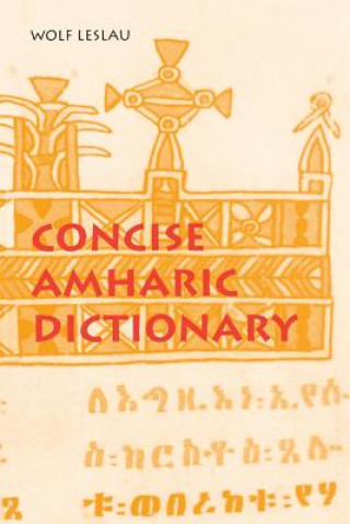 Carte Concise Amharic Dictionary Wolf Leslau