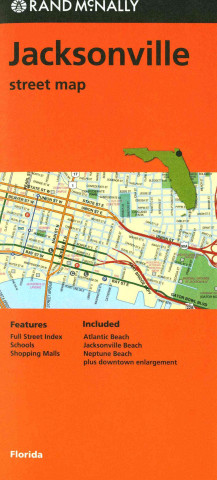 Kniha Folded Map Jacksonville, FL Rand McNally