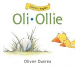 Carte Oli/Ollie bilingual board book Olivier Dunrea
