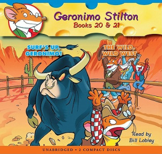 Hanganyagok Geronimo Stilton, Books 20 & 21: Surf's Up, Geronimo!/The Wild, Wild West Geronimo Stilton