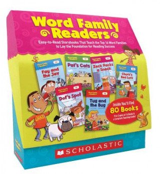 Könyv Word Family Readers Set: Easy-To-Read Storybooks That Teach the Top 16 Word Families to Lay the Foundation for Reading Success Liza Charlesworth