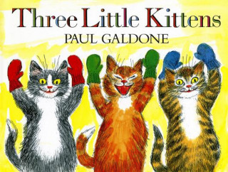 Könyv Three Little Kittens Paul Galdone