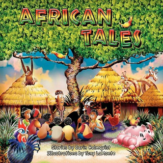 Kniha African Tales Carin Holmqvist