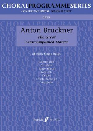 Knjiga The Great Unaccompanied Motets Anton Bruckner