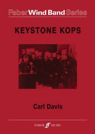 Carte KEYSTONE KOPS WIND BAND SCORE PARTS Carl Davis