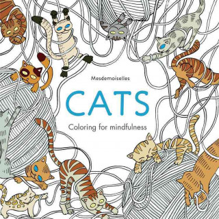 Kniha Cats Coloring for Mindfulness Hamlyn