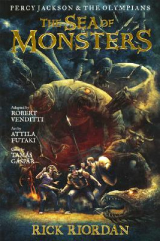 Kniha Percy Jackson and the Olympians 2: The Sea of Monsters Rick Riordan