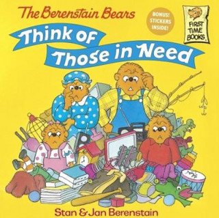 Book The Berenstain Bears Think of Those in Need Stan Berenstain