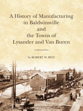 Buch The History of Manufacturing in Baldwinsville and the Towns of Lysander and Van Buren Robert Ward Bitz