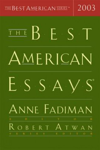 Kniha The Best American Essays Anne Fadiman