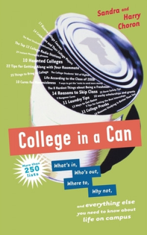 Kniha College in a Can Sandra Choron