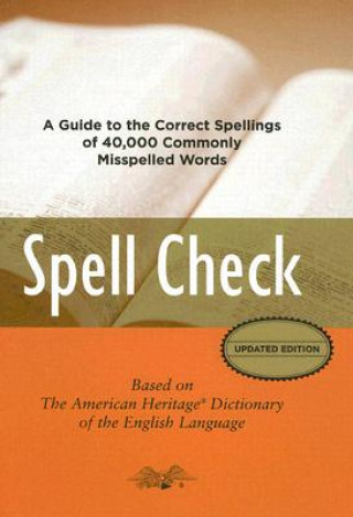 Kniha Spell Check Houghton Mifflin Company