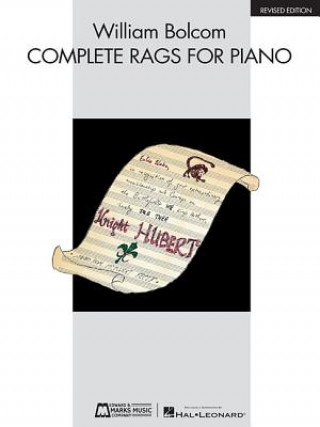 Könyv William Bolcom - Complete Rags for Piano: Revised Edition William Bolcom