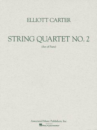 Kniha String Quartet No. 2 (1959): Set of Parts Carter Elliott