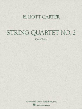 Książka String Quartet No. 2 (1959): Set of Parts Carter Elliott