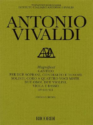 Carte Magnificat Rv610/Rv611: Score Antonio Vivaldi
