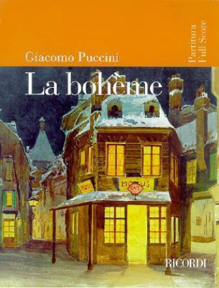 Könyv La Boheme: Full Score Giacomo Puccini